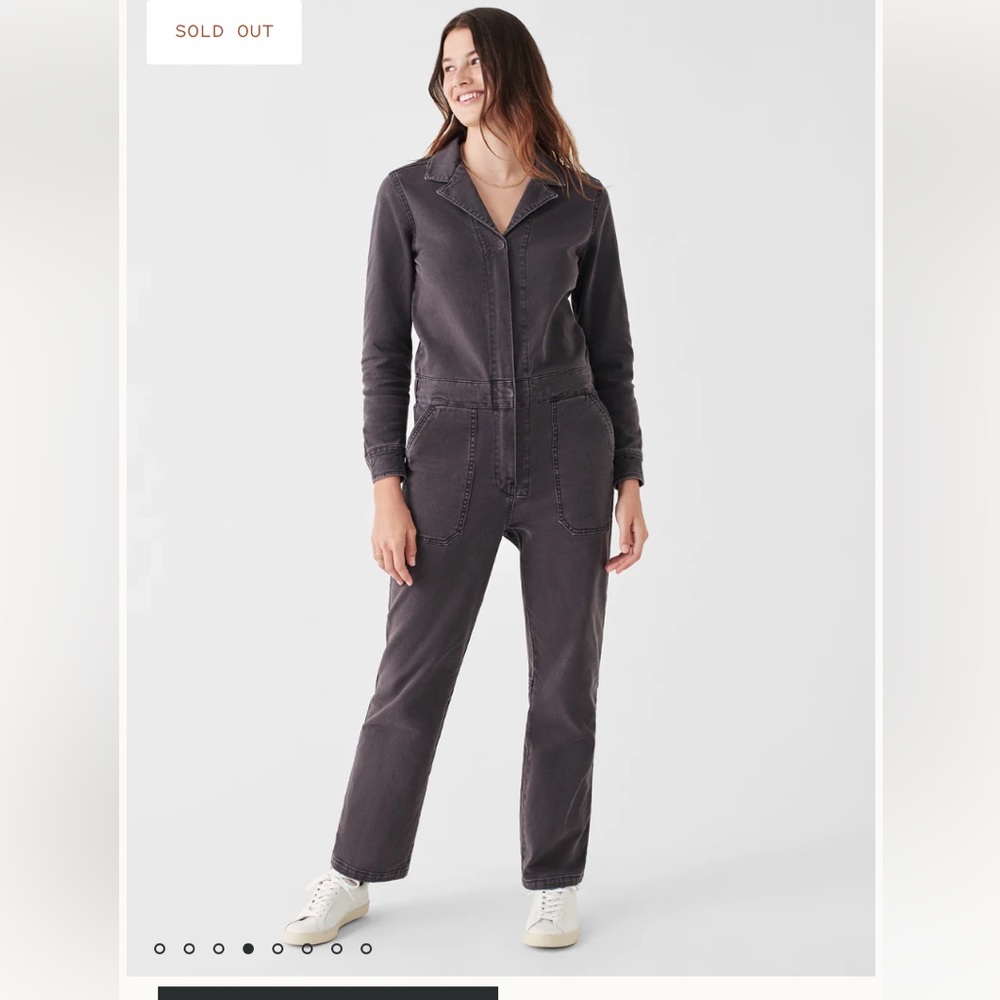 Faherty Overland Twill Jumpsuit